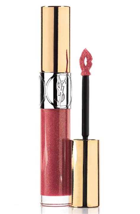 ysl clear lip gloss|YSL gloss volupte.